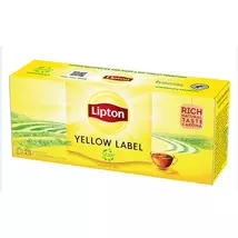 Lipton Fekete Tea filteres 25x1,5g YELLOW LABEL