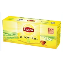 Lipton Fekete Tea filteres 25x1,5g YELLOW LABEL