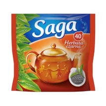 Saga Fekete Tea filteres 40x1,4g 