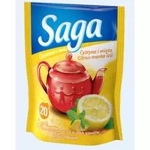 Saga Gyümölcs Tea filteres 20x1,7g LEMON-MINT