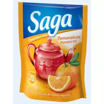 Saga Gyümölcs Tea filteres 20x1,7g ORANGE