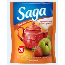 Saga Gyümölcs Tea filteres 20x1,7g QUINCE-STRAWBERRY