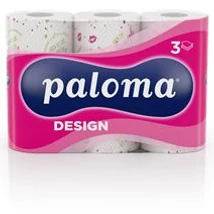 PALOMA Papírtörlő 3tek. 3rétegű 50lap DESIGN