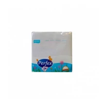 PERFEX Szalvéta 1rétegű 33x33cm 100db FEHÉR