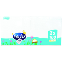 PERFEX Szalvéta 1rétegű 33x33cm 200db FEHÉR