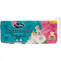 PERFEX COTTON LIKE Eü.papír 10tek. 3rétegű 160lap BABA PUDER