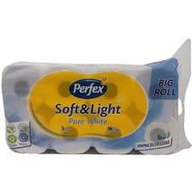 PERFEX SOFT&LIGHT Eü.papír 16tek. 3rétegű 120lap 