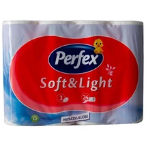 PERFEX SOFT&LIGHT Eü.papír 24tek. 3rétegű 90lap