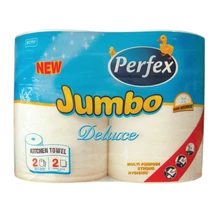 PERFEX Papírtörlő 2tek. 2rétegű 2x280lap JUMBO (kék)