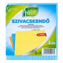 CLEAN TREND Szivacskendő 3db