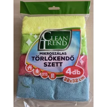 CLEAN TREND Törlőkendő 4db MIKROSZÁLAS