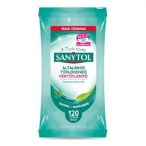 Sanytol Törlőkendő 120db FERTŐTLENÍTŐ