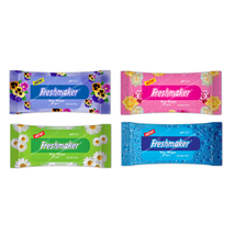 FRESHMAKER Nedves törlőkendő 15lap FLORAL