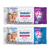FRESHMAKER Nedves törlőkendő 72lap MAT KUPAKOS