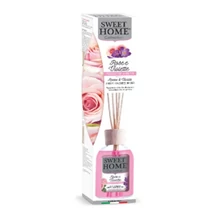 Sweet Home pálcikás illatosító 100ml RÓZSA & IBOLYA