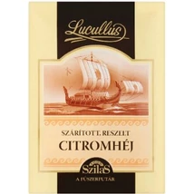 LUCULLUS Citromhéj 10g SZÁRÍTOTT, RESZELT