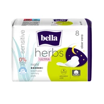BELLA Herbs Eü.betét 8db-os ULTRA NIGHT ALOE BE-013-MW08-W09/10