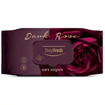 Deepfresh Nedves törlőkendő 120lap DARK ROSE KUPAKOS