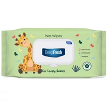 Deepfresh Nedves törlőkendő 120lap GIRAFFE SOFT TOUCH KUPAKOS