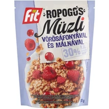 FIT Müzli 200g ROPOGÓS, MÁLNÁVAL ÉS VÖRÖSÁFONYÁVAL