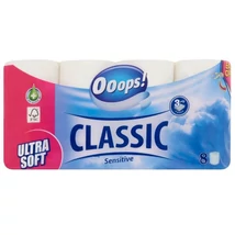 OOOPS! CLASSIC Eü.papír 8tek. 3rétegű 140lap SENSITIVE