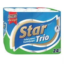 Star Trio E.ü papír 24tekercs 3réteg