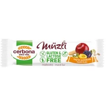 CERBONA Gluténm. Müzliszelet 35g MAGVAS-GYÜMÖLCSÖS