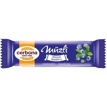 CERBONA Müzliszelet 20g ÁFONYÁS joghurtos bevonattal 