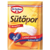 DR. OETKER Sütőpor 4x12g CSALÁDI CSOMAG