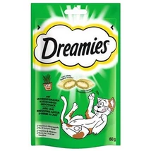 DREAMIES Jutalomfalat 60g MACSKÁKNAK, CATNIP (macskamenta)