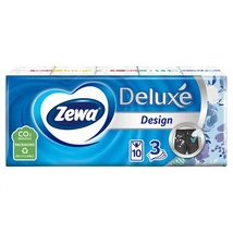 ZEWA Papírzsebkendő 3rétegű 10x10db LIMITED EDITION/DESIGN