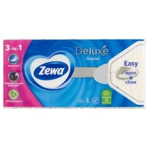 ZEWA Papírzsebkendő 3rétegű 90db DELUXE FEHÉR