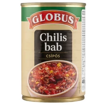 GLOBUS Chilis bab 840g CSÍPŐS