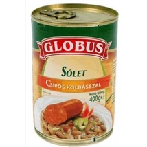 GLOBUS Sólet 400g CSÍPŐS KOLBÁSSZAL