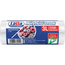 LALLA Mélyhűtő tasak 25x35cm 3l 50db EXTRA ERŐS