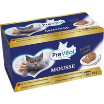 PREVITAL Macskaeledel KONZERV 4X85g MOUSSE FELNŐTT (096/093)