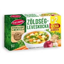 THYMOS Leveskocka 80g 6+2db ZÖLDSÉG N.G. MENTES