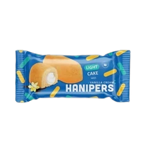 HANIPERS Piskóta 36g VANÍLIA ÍZŰ KRÉMMEL TÖLTÖTT 