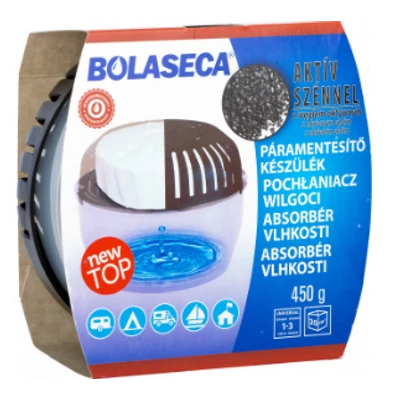 BOLASECA Páramentesítő 450g KÉSZÜLÉK AKTÍV SZÉN