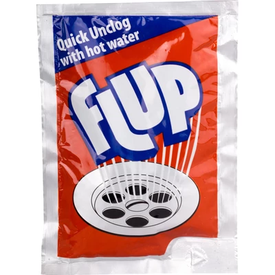 Flup Lefolyótisztító 80g MELEG VIZES (PIROS)