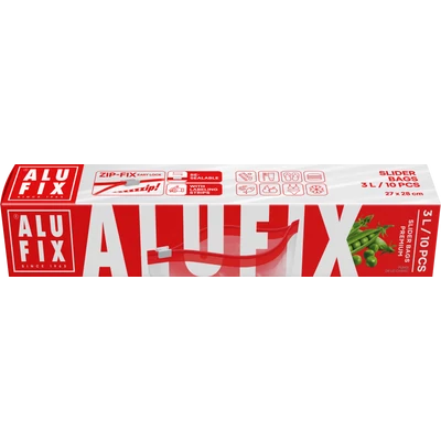 ALUFIX Frissentartó tasak 3l 10db ZIP-FIX (852)