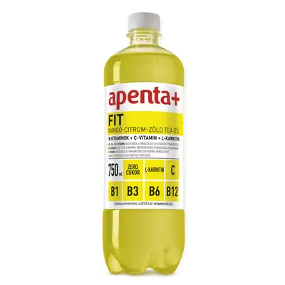 APENTA+ Funkcionális ital 750ml FIT (Mangó-Citrom-Zöld tea)