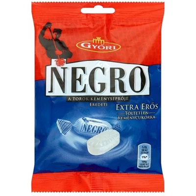 NEGRO Töltetlen Keménycukor 79g EXTRA ERŐS