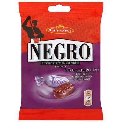 NEGRO Töltött Keménycukor 79g FEKETERIBIZLI