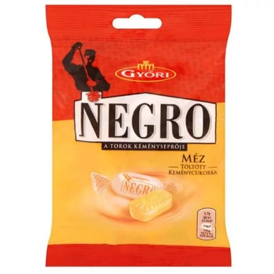 NEGRO Töltött Keménycukor 79g MÉZ
