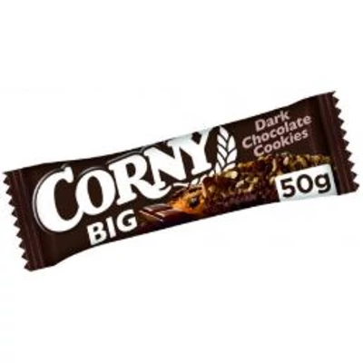 CORNY BIG Müzliszelet 50g FEKETE CSOKIS