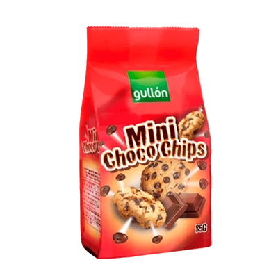 GULLON MINI CHOCO CHIP KEKSZ 85g