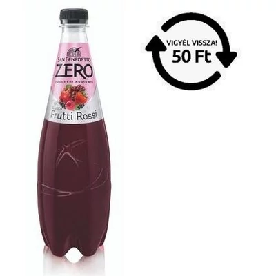 SAN BENEDETTO DRS! LEMONADE 0,75 L ZERO FRUTTI ROSSI
