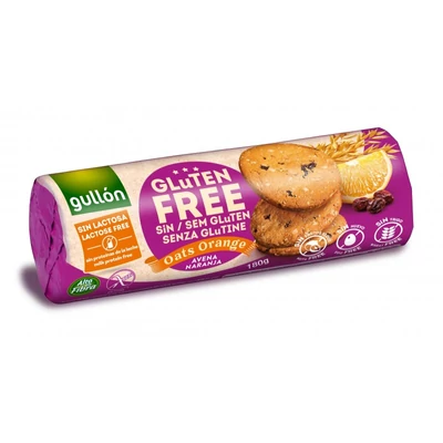 GULLON OATS ORANGE keksz 180g ZABBAL ÉS NARANCCSAL GLUTÉNMENTES