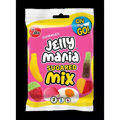 JELLY MANIA 70g Gumicukor SUGARED MIX